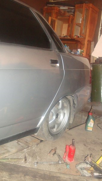 Операция по посадке, теперь мы тоже ездим низко=)) — Lada Приора седан ...