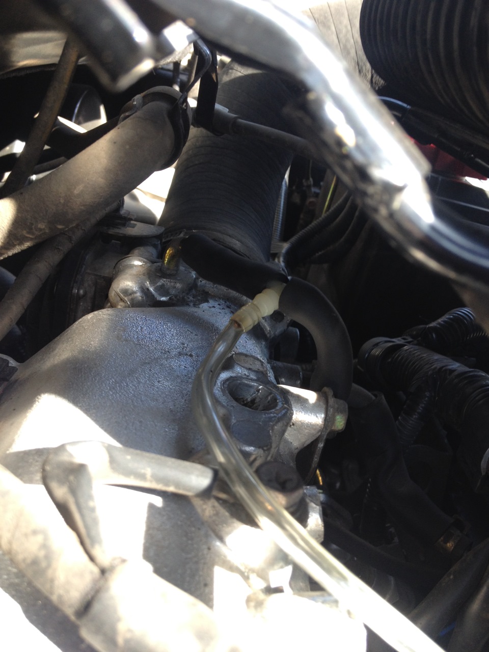 кто просил фотки как подключён датчик буста — Mitsubishi Outlander (1G ...