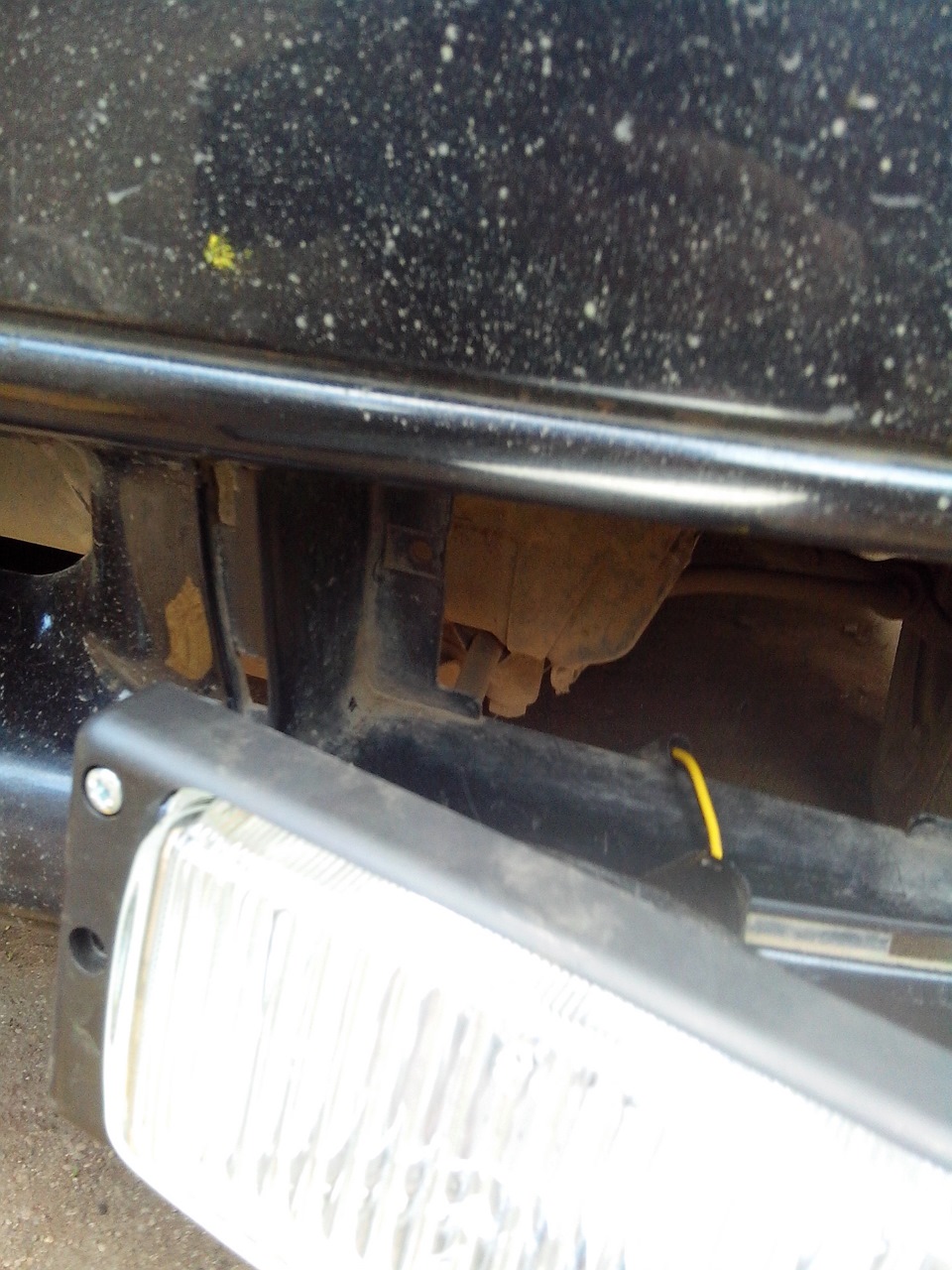 Установка противотуманок — Lada 2114, 1,6 л, 2008 года | аксессуары ...