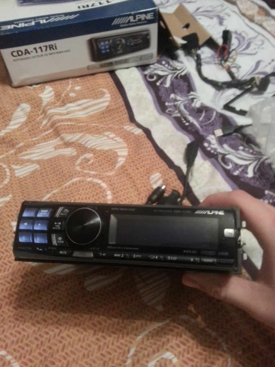 Alpine 117Ri — Lada Калина хэтчбек, 1,6 л, 2009 года | автозвук | DRIVE2