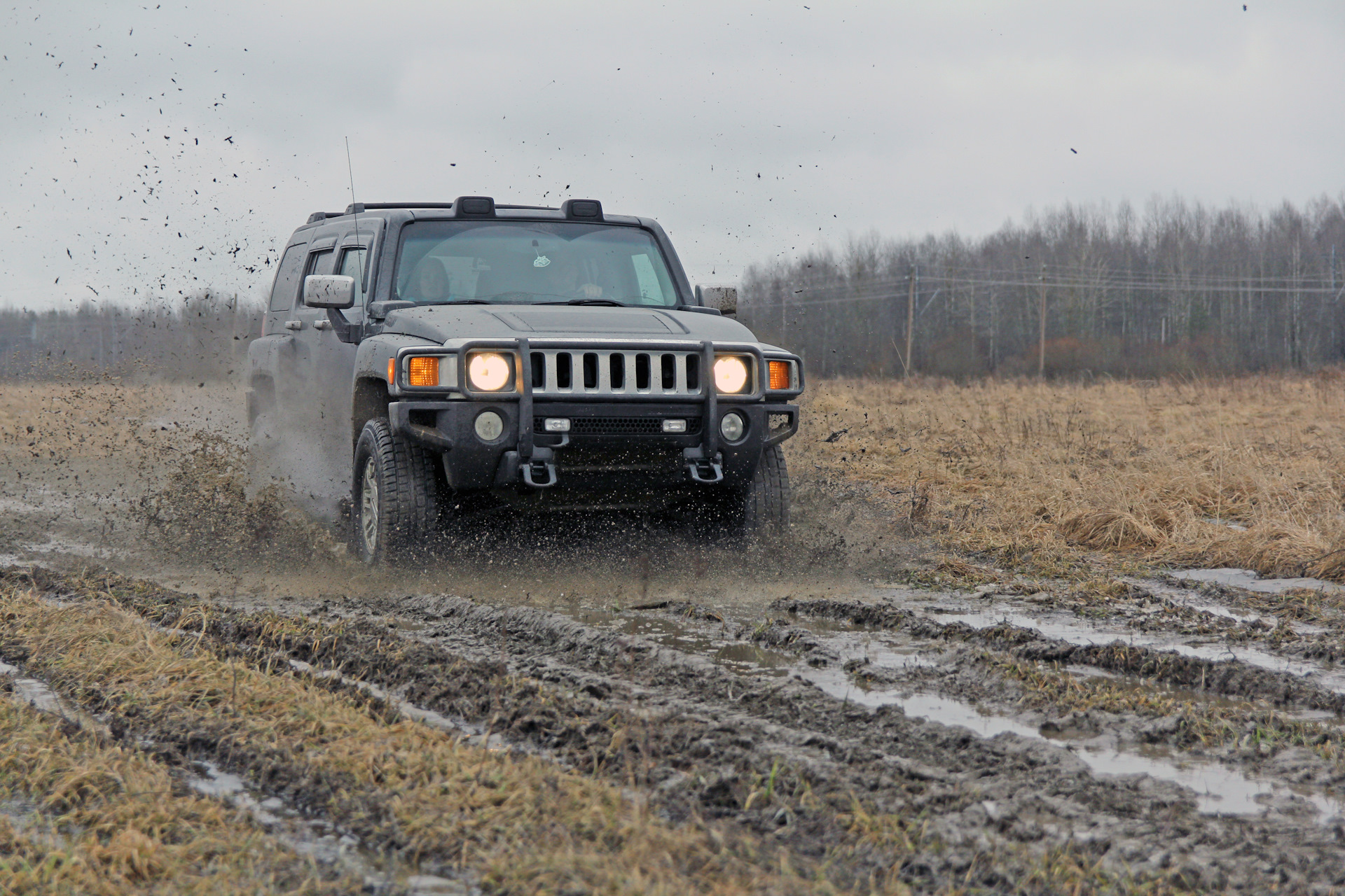 Тосненский водопад + видео с бонусом! — Hummer H3, 3,5 л, 2006 года |  покатушки | DRIVE2