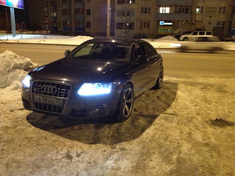 Audi a6 парковка