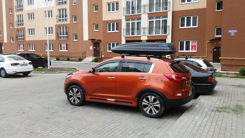 Автобокс для киа спортейдж 3