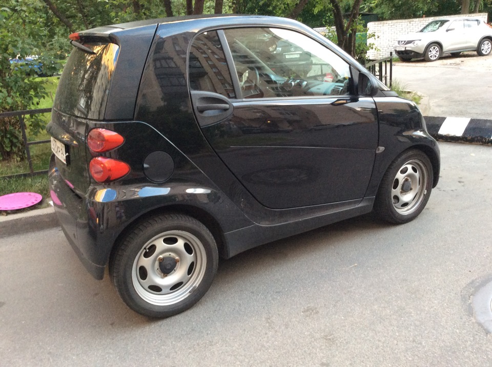 Розовое чудо — Smart fortwo (2G), 1 л, 2009 года | стайлинг | DRIVE2