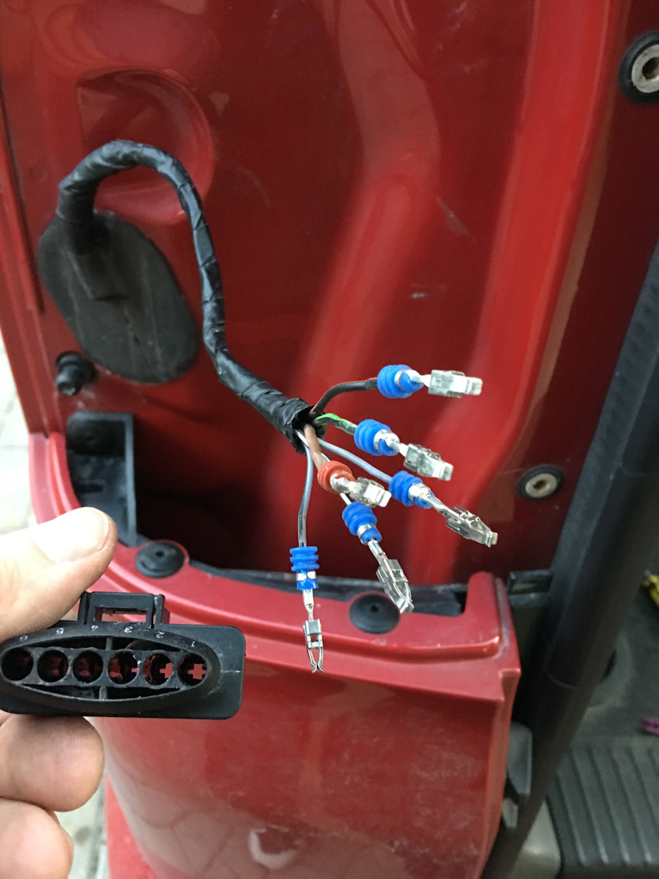 Распиновка задней оптики VW T5 — Volkswagen Caravelle (T5), 1,9 л ...