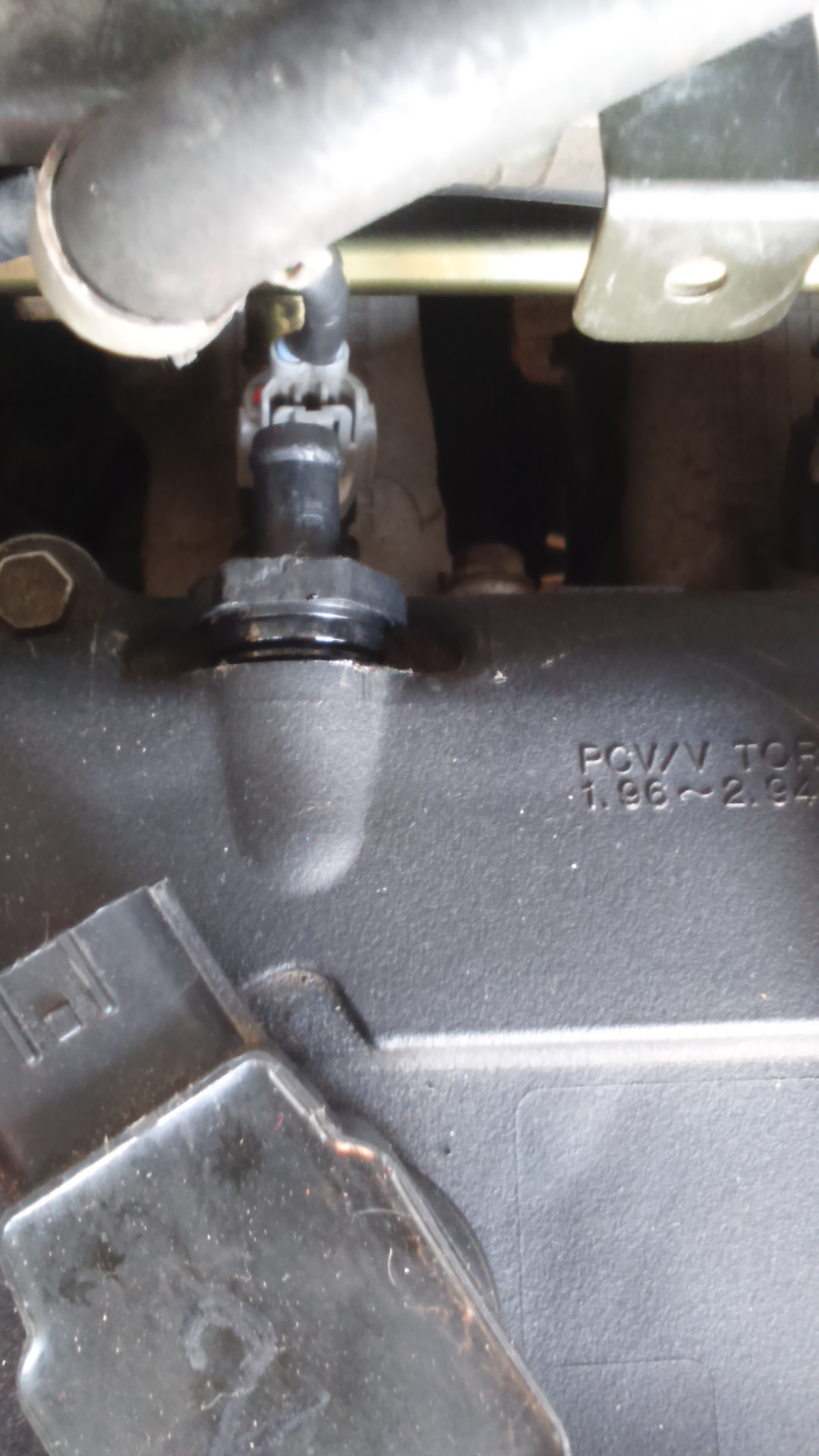 Клапан картерных газов qr20, почистил. — Nissan Primera (P12), 2 л ...