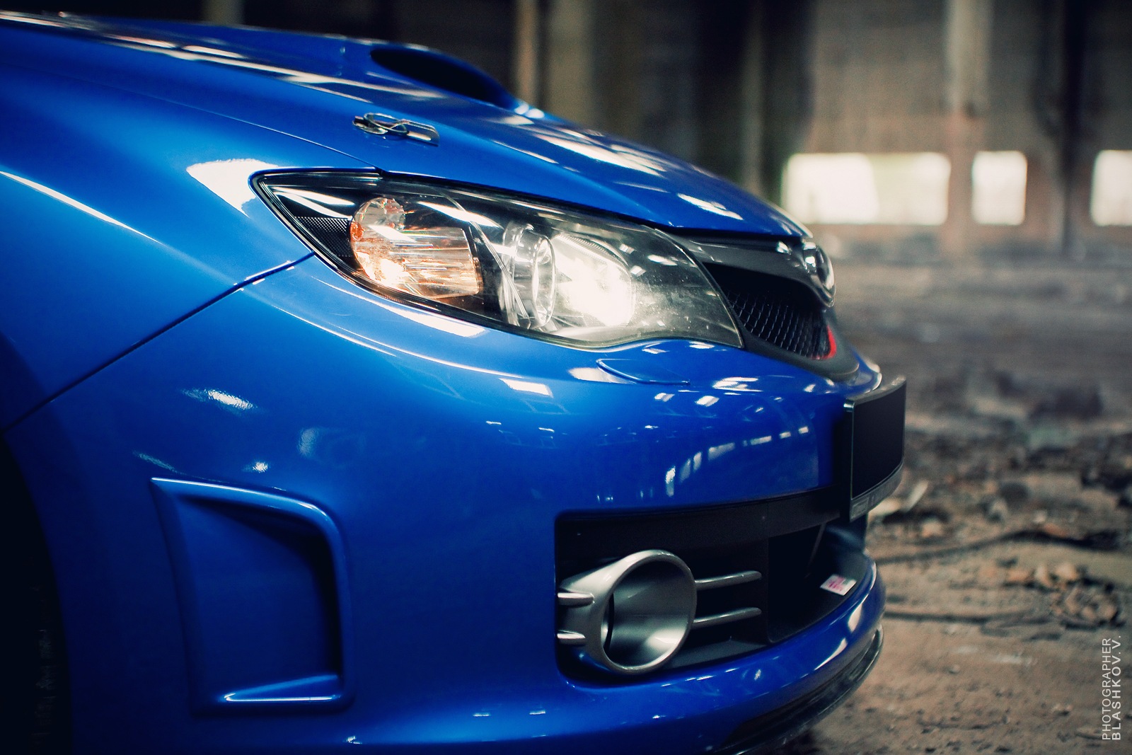 Subaru WRX Blue Mica