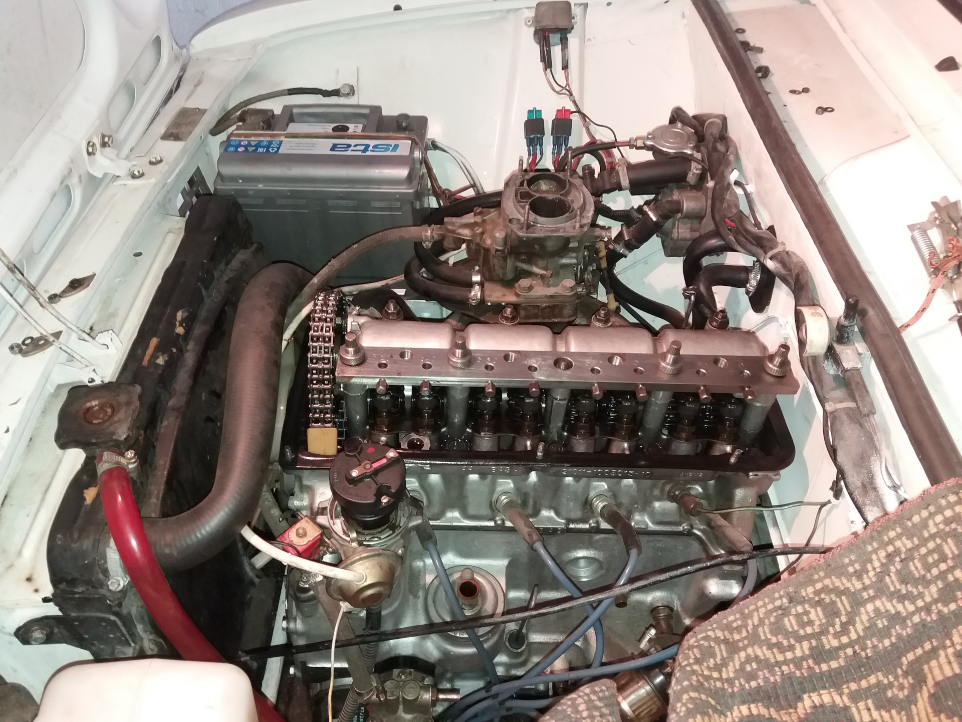 Регулировка зазоров клапанов и протяжка головки двигателя — Lada 21011 ...