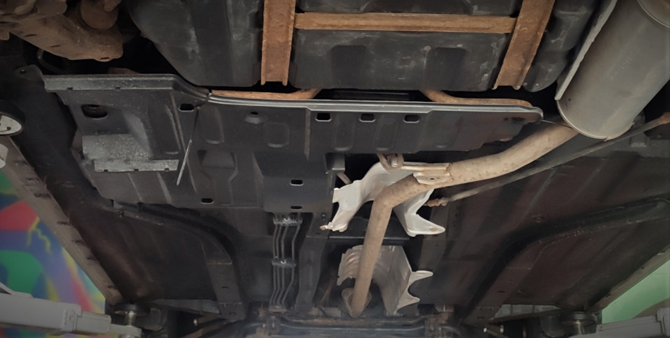 Установка защит на днище от гибрида на Honda Civic VIII 4d — Honda ...