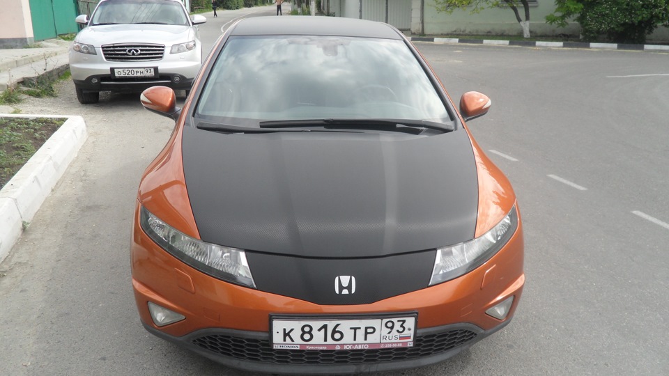 Фаркоп на хонду цивик 5D — Honda Civic Hatchback (8G), 1,8 л, 2008 года ...