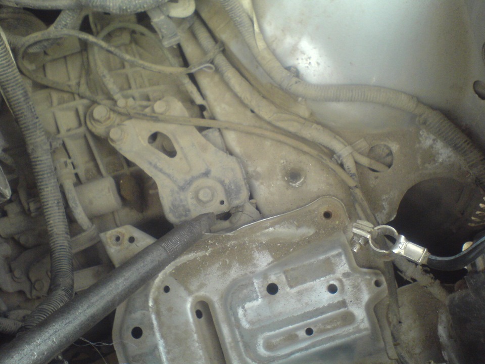 замена левой подушки на коробку акпп — DRIVE2