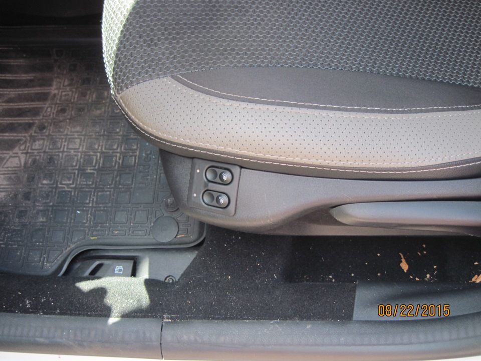 Установка подогрева сидений Емеля-УК1 — Citroen C-Elysee, 1,2 л, 2013 ...