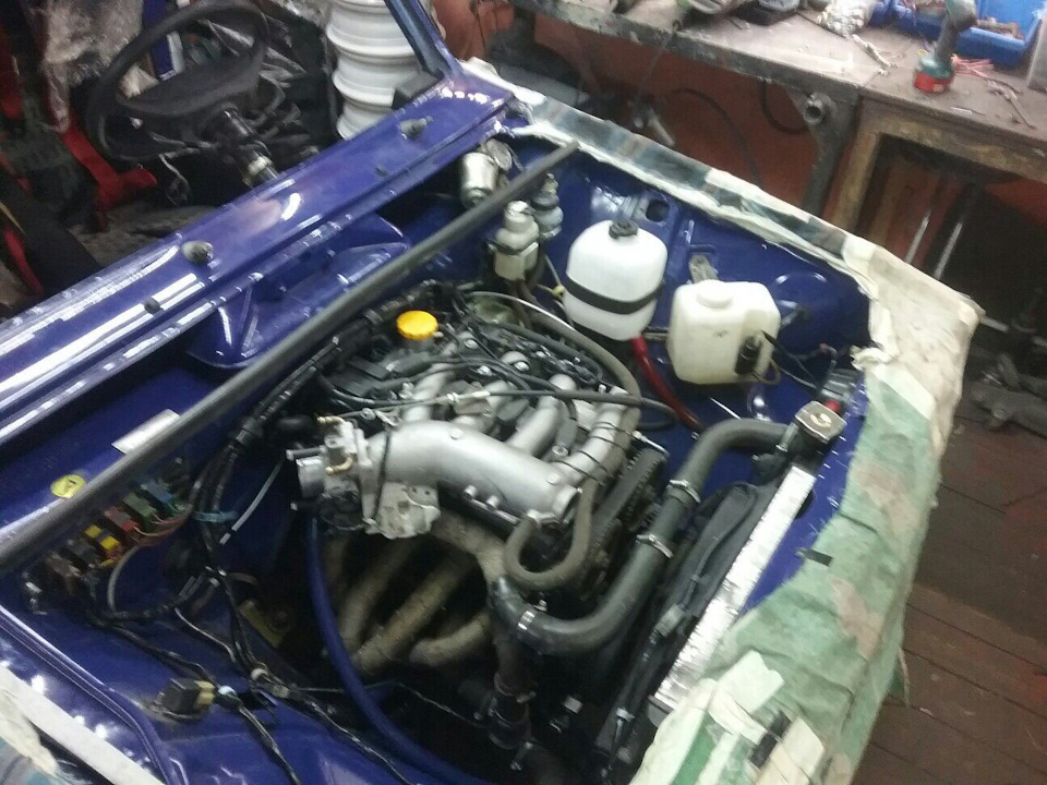 Окончание работ под капотом и первый запуск. — Lada 2105, 1,5 л, 2006 ...