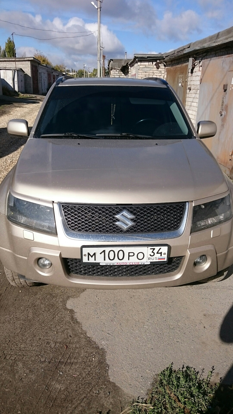Реснички + спойлер — Suzuki Grand Vitara (2G), 3,2 л, 2006 года ...