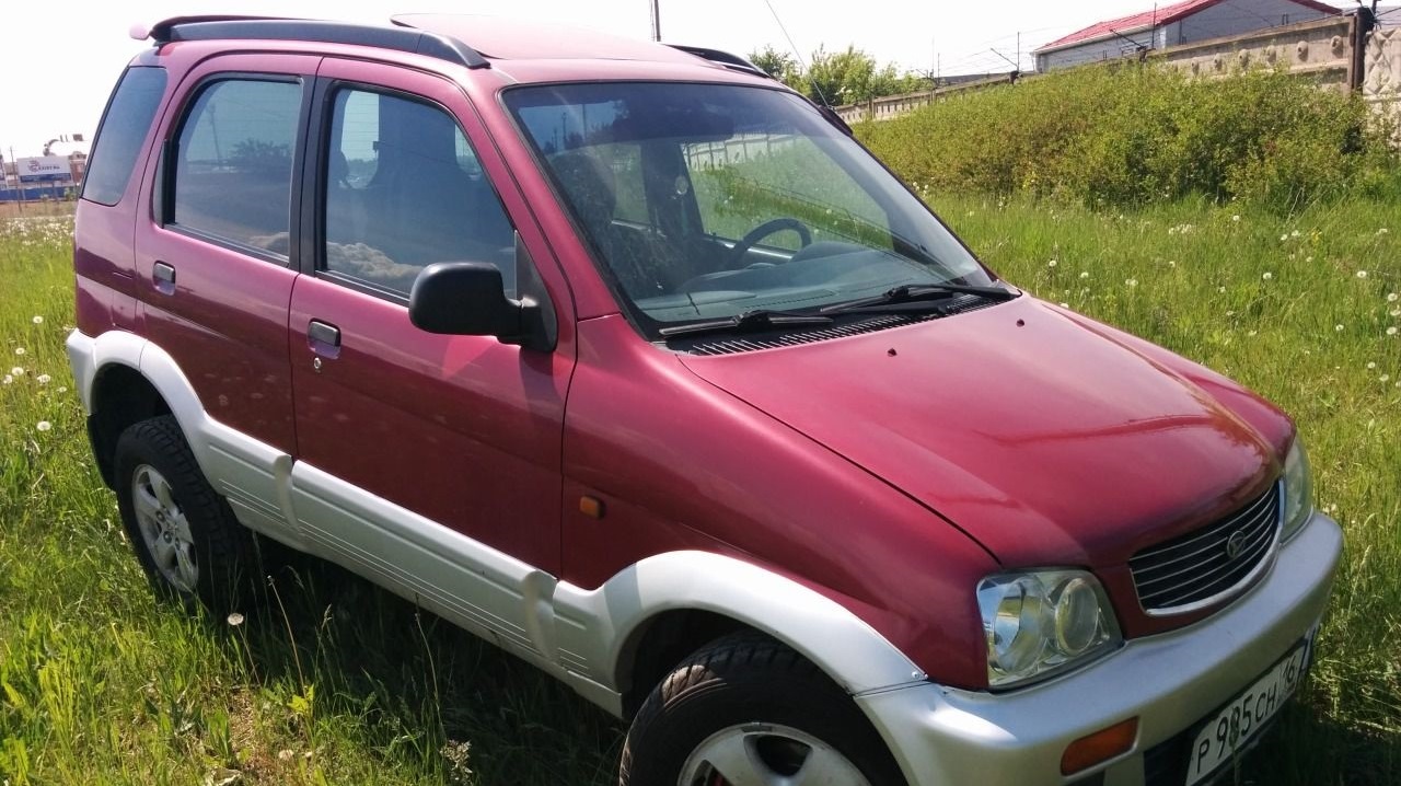 Daihatsu Terios (1G) 1.3 бензиновый 1997 | Маленький танк! на DRIVE2