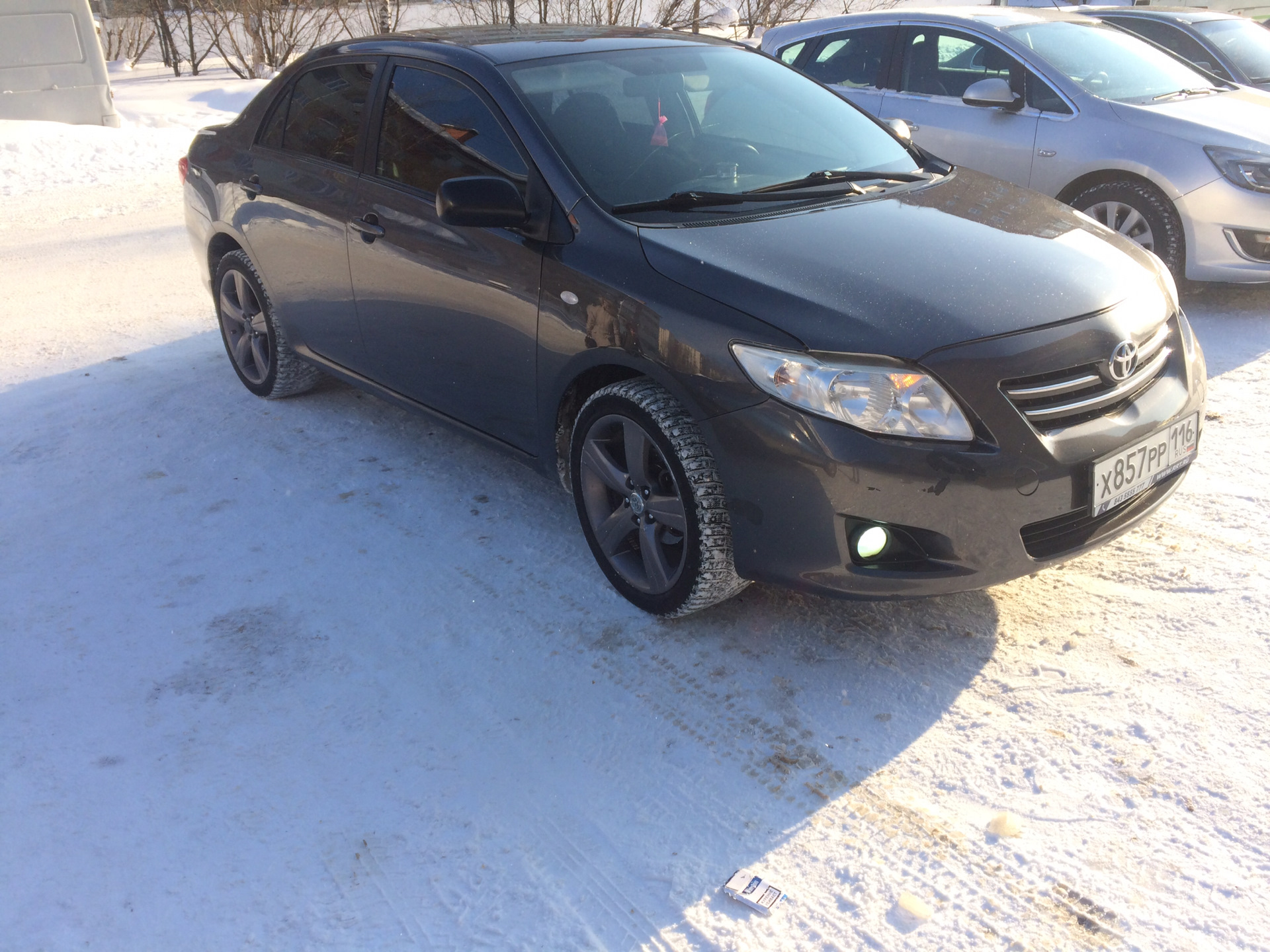 Мойка, и замена робота на автомат — Toyota Corolla (140/150), 1,6 л ...