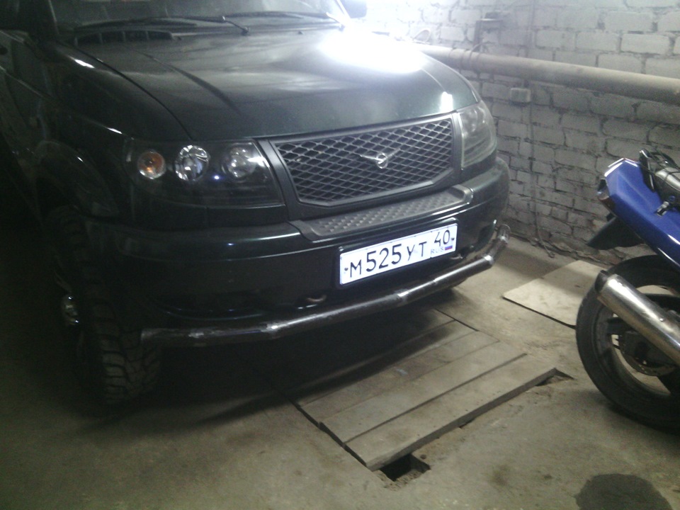 защитные дуги — УАЗ Patriot Sport, 2,7 л, 2010 года | аксессуары | DRIVE2