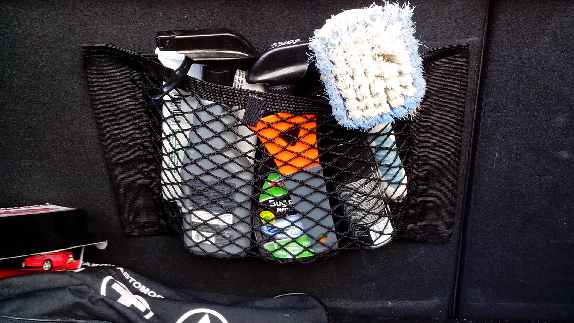 Сетка-карман в багажник с Алиэкспресс — Hyundai Solaris Hatchback, 1,4 ...