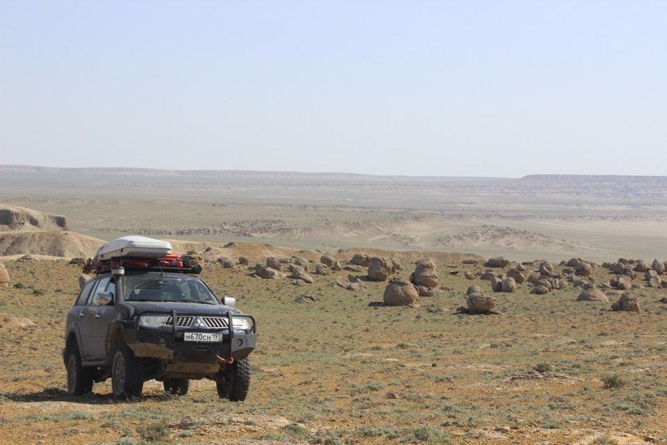 Азиатское кольцо 2015. Шаровые конкреции. — Mitsubishi Pajero Sport (2G ...