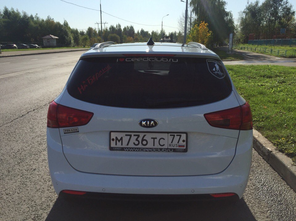 Фото в бортжурнале KIA Ceed SW (2G)