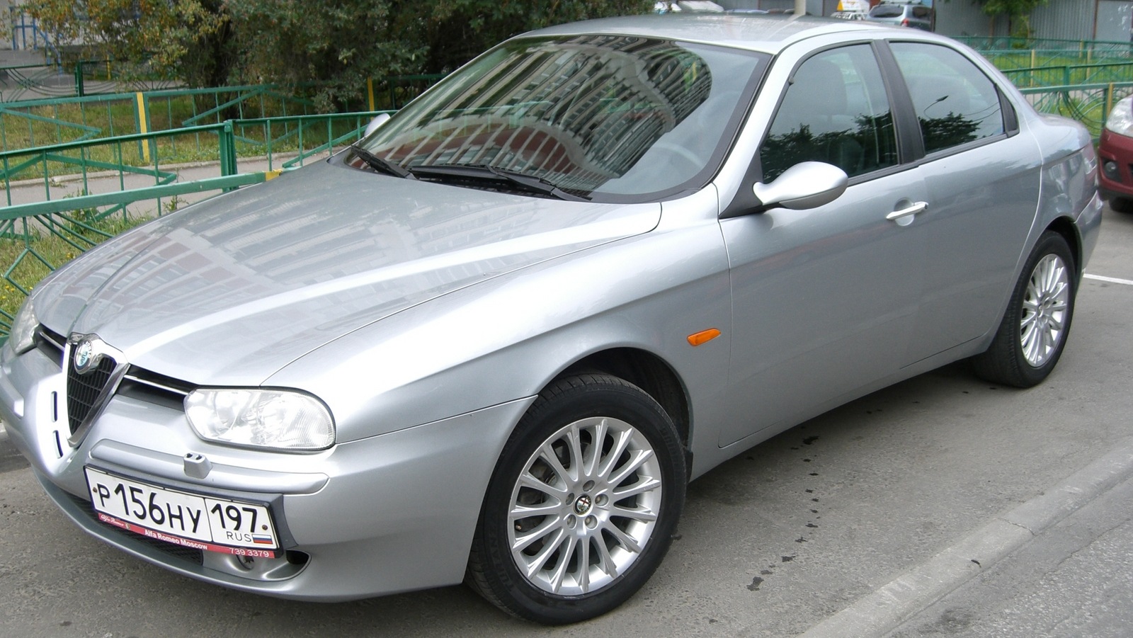 Alfa Romeo 156 2.0 бензиновый 2002 | Сaptain Silver на DRIVE2