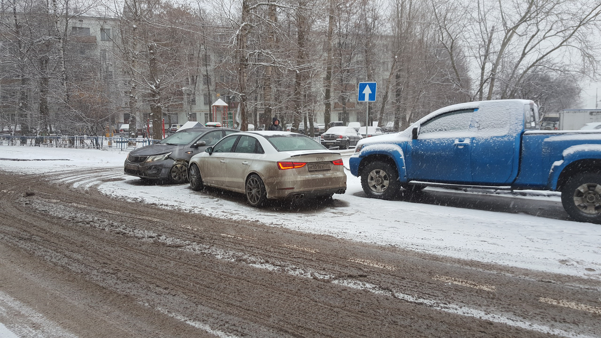 Снова ДТП и 1000 подписчиков. Нет слов. — Audi A3 Sedan (8V), 1,4 л, 2014  года | ДТП | DRIVE2