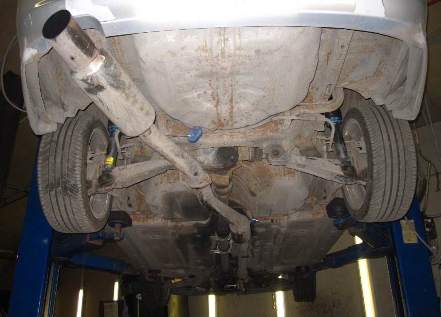 установка подвески HKS и сход-развал — Mitsubishi Lancer VI, 2,5 л ...