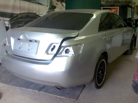 the process of transformation  - Toyota Camry 24 L 2007