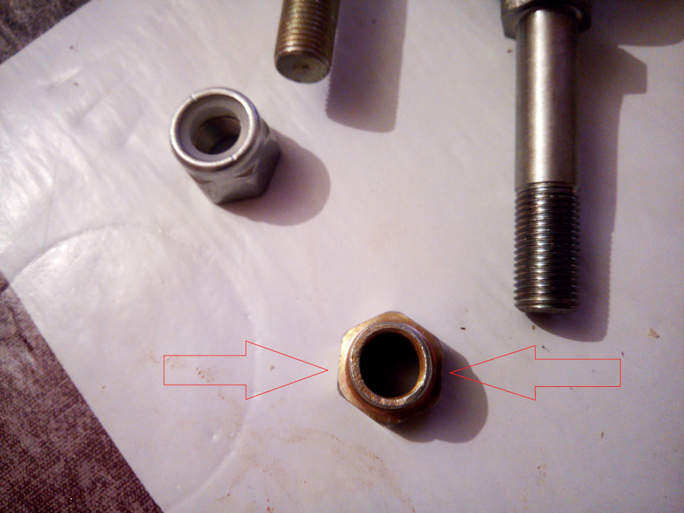 ? "Нет износа" — гайки на стабилизаторы ? — Toyota Mark II (110), 2 л ...