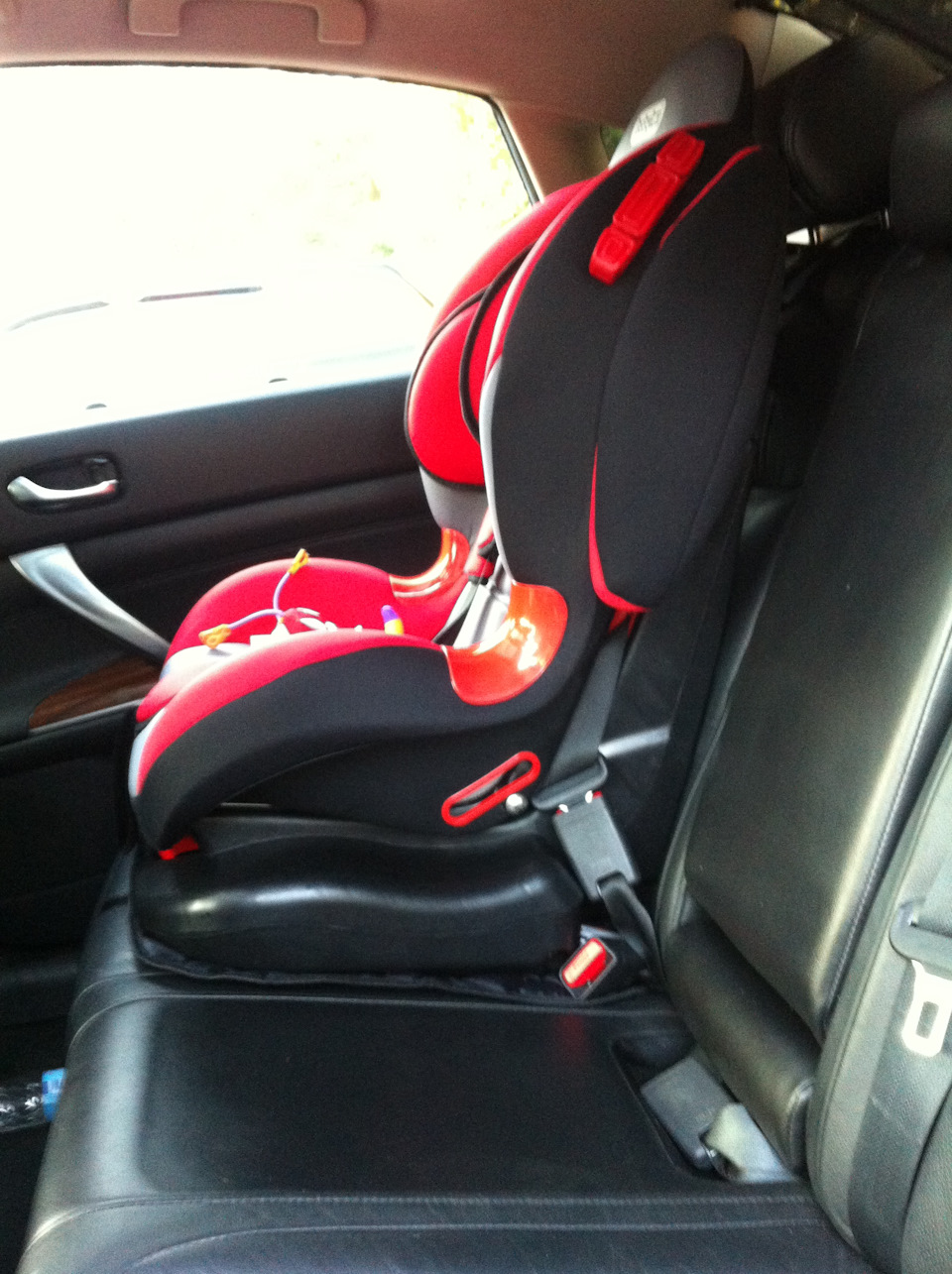 Babyton Bony Fix (Red) Автокресло — Nissan Teana (J32), 3,5 л, 2008 года |  аксессуары | DRIVE2