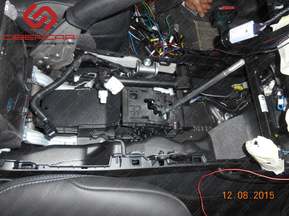 Механическая блокировка АКПП на Toyota Prado 150.