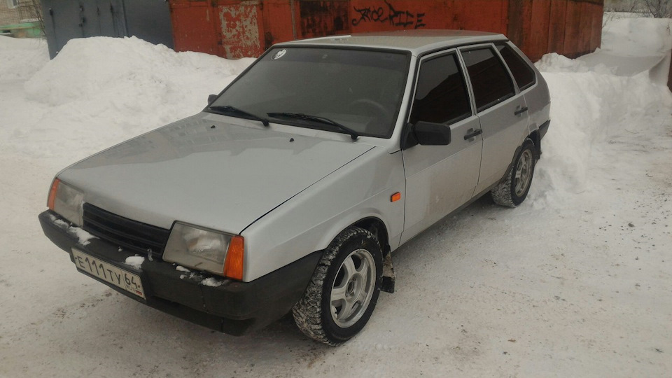 Тонировка по госту (зимой на улице) — LADA 21093i, 1,5 л., 2003 года ...