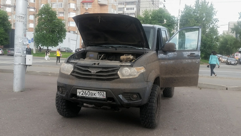 Как мыть двигатель на уаз патриот