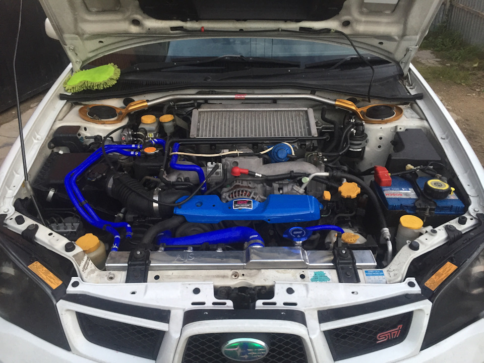 в итоге получаем такой результат — Subaru Impreza WRX (GD/GG)