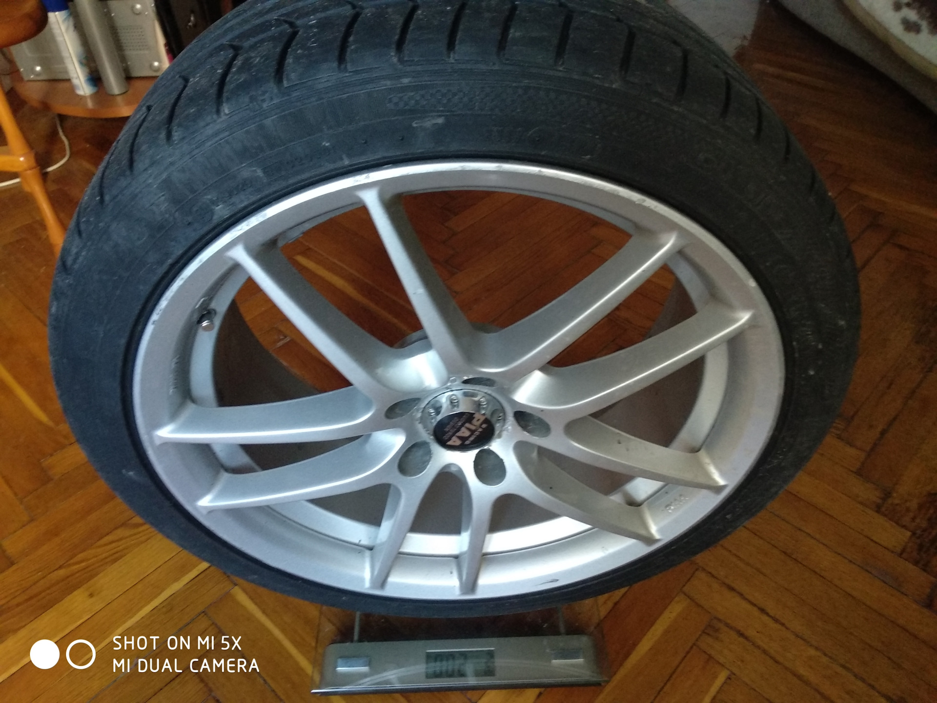 А какой у вас вес колес R18" — Skoda Octavia RS A5 Mk2, 2 л, 2010 года ...