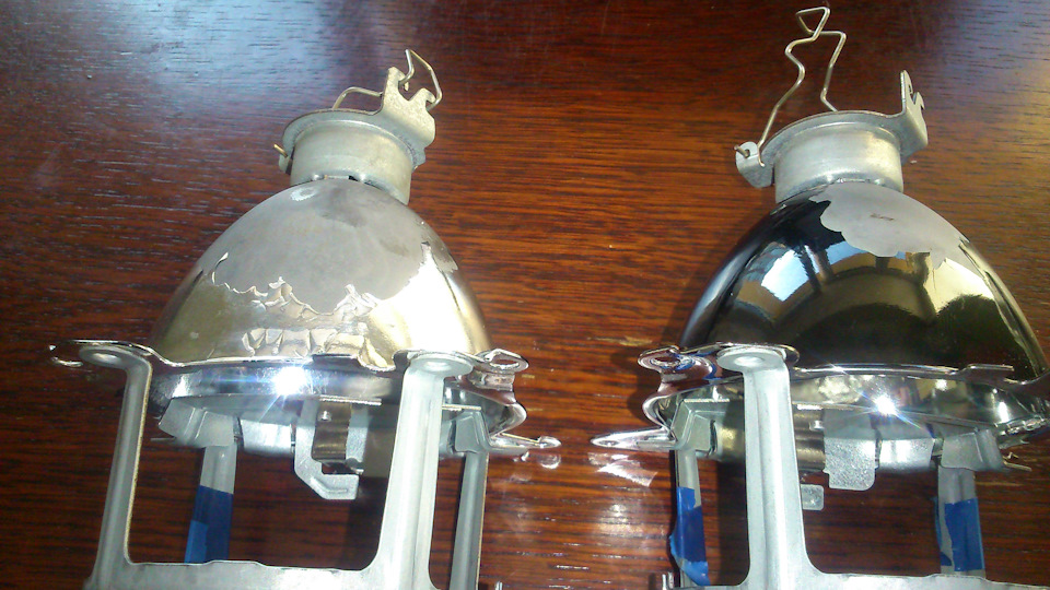 Ремонт отражателей фар ближнего света — Volvo V50, 2 л, 2007 года ...