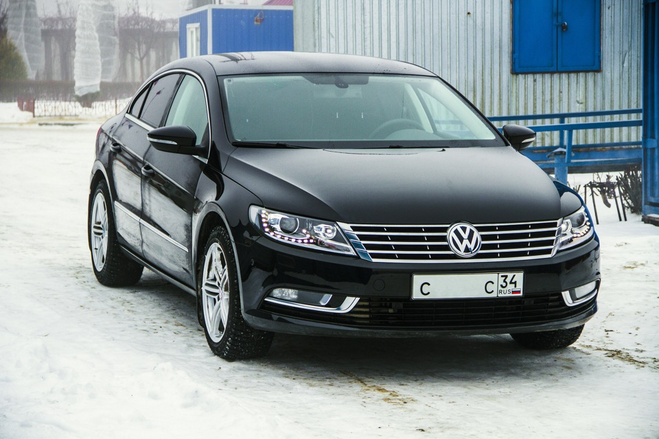 Volkswagen Passat cc черный