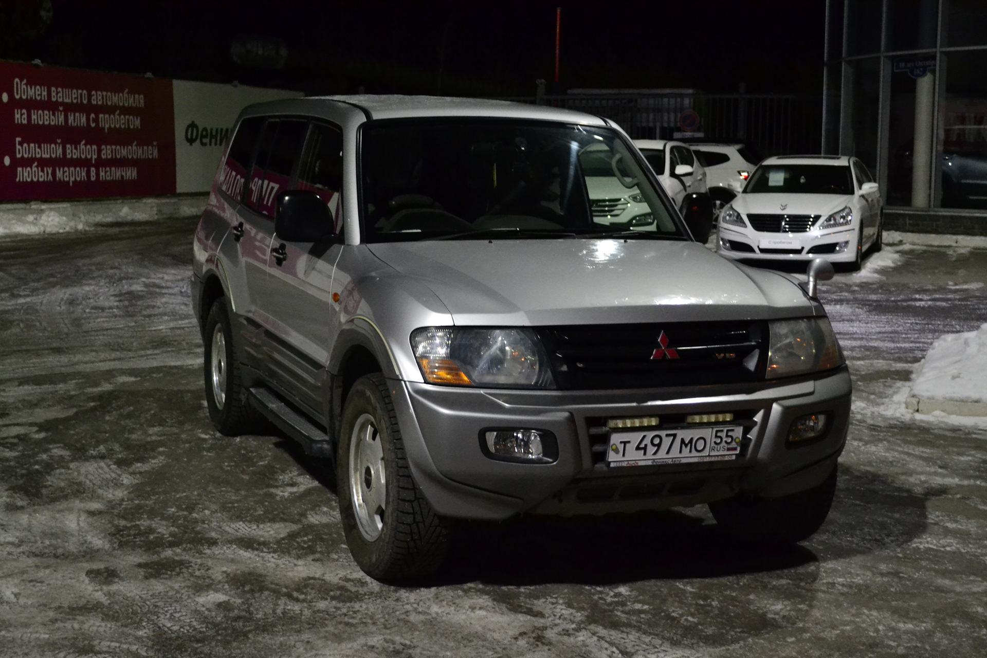 замер толщиномером… — Mitsubishi Pajero (3G), 3 л, 2002 года | наблюдение |  DRIVE2