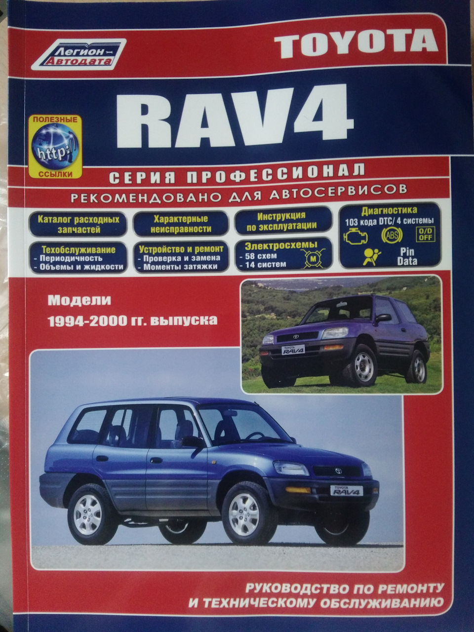 Фото в бортжурнале Toyota RAV4 (I)