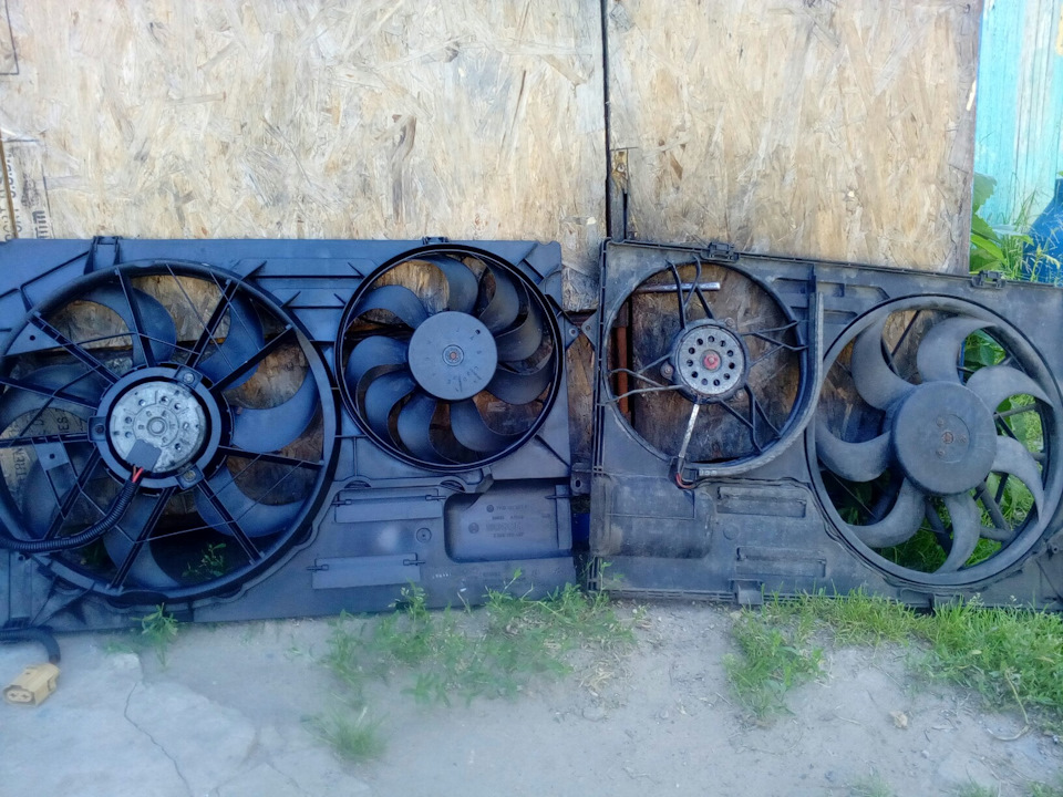 Сломался вентилятор климата — Volkswagen Multivan (T5), 2,5 л, 2004 ...