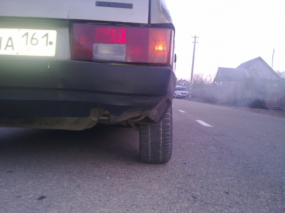 Минусовой развал задних колес — Lada 2109, 1,5 л, 2000 года | тюнинг ...