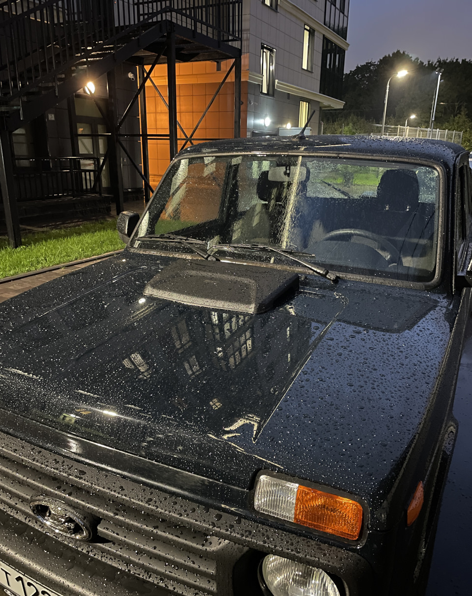 Установка воздухозаборника — Lada 4x4 3D, 1,7 л, 2024 года | аксессуары ...