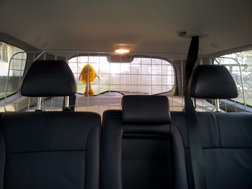 Защитная сетка между багажником и салоном — Mitsubishi Pajero Sport (2G ...