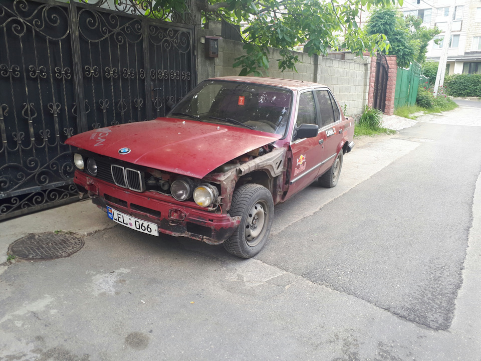 Прощайте диски. — BMW 3 series (E30), 1,8 л., 1987 года | колёсные ...