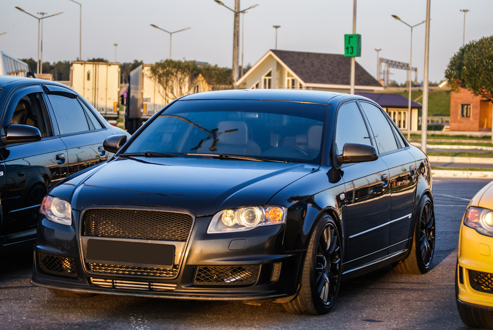 Кольца на Audi a4 b7