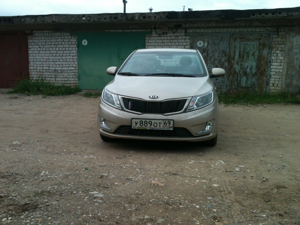 ПТФ этап 1 — KIA Rio (3G), 1,4 л, 2012 года | аксессуары | DRIVE2