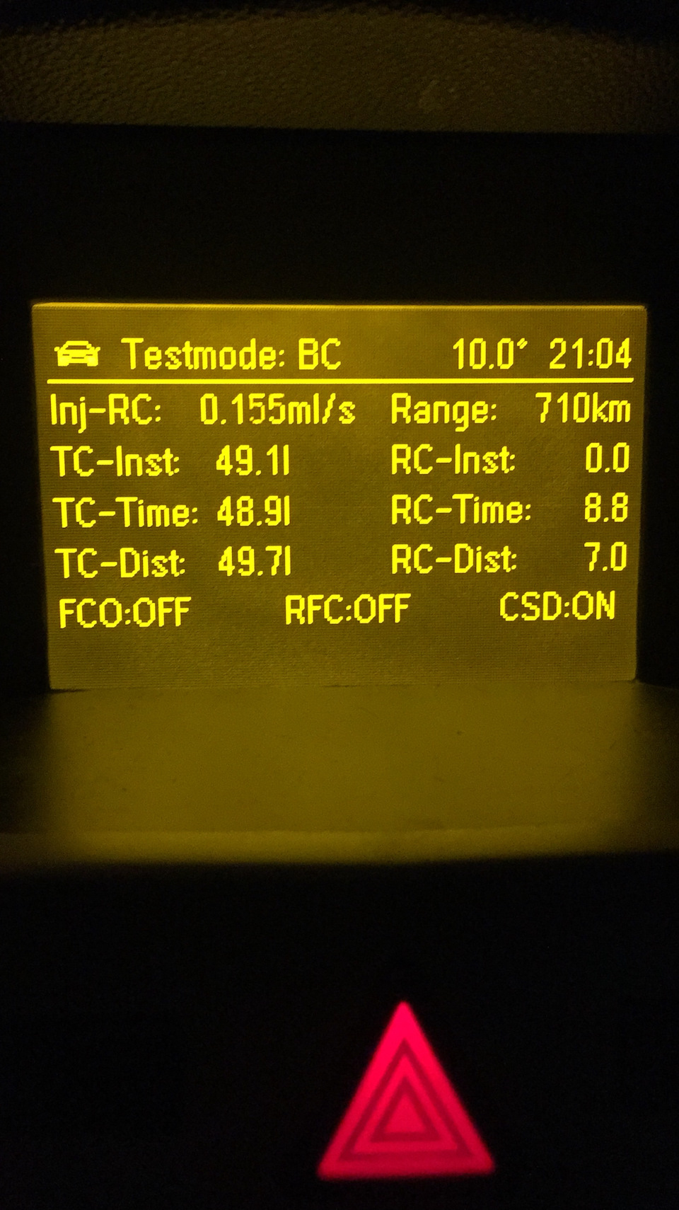 [73] Расход по бк и в тест меню соответствуют? — Opel Astra H, 1,3 л ...