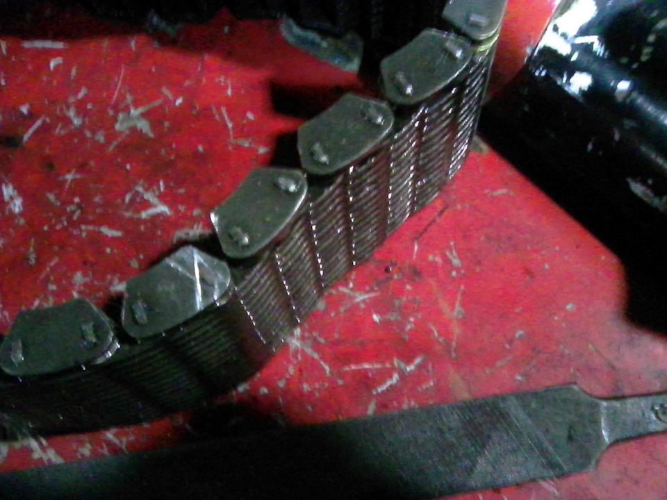 Как укоротить цепь в раздатке. — Hyundai Galloper, 3 л, 1997 года ...