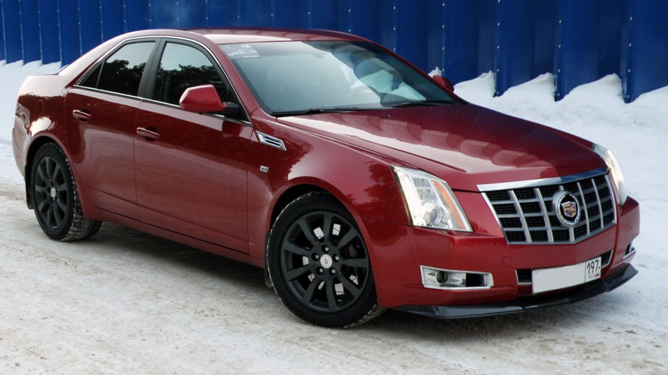 Cadillac CTS 2008 Red