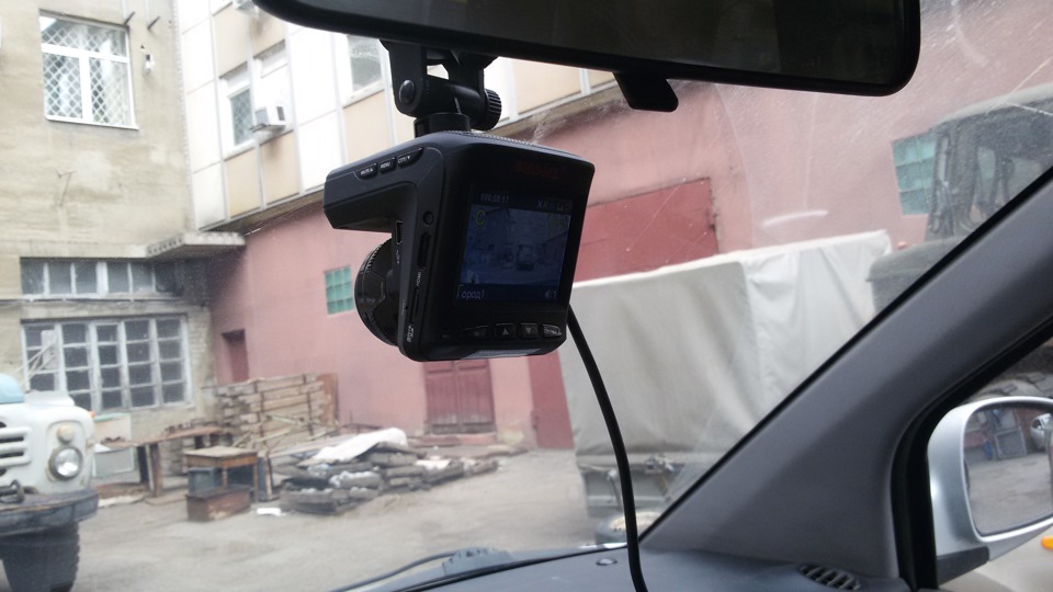 регистратор\радар детектор — Hyundai Matrix, 1,8 л, 2009 года ...